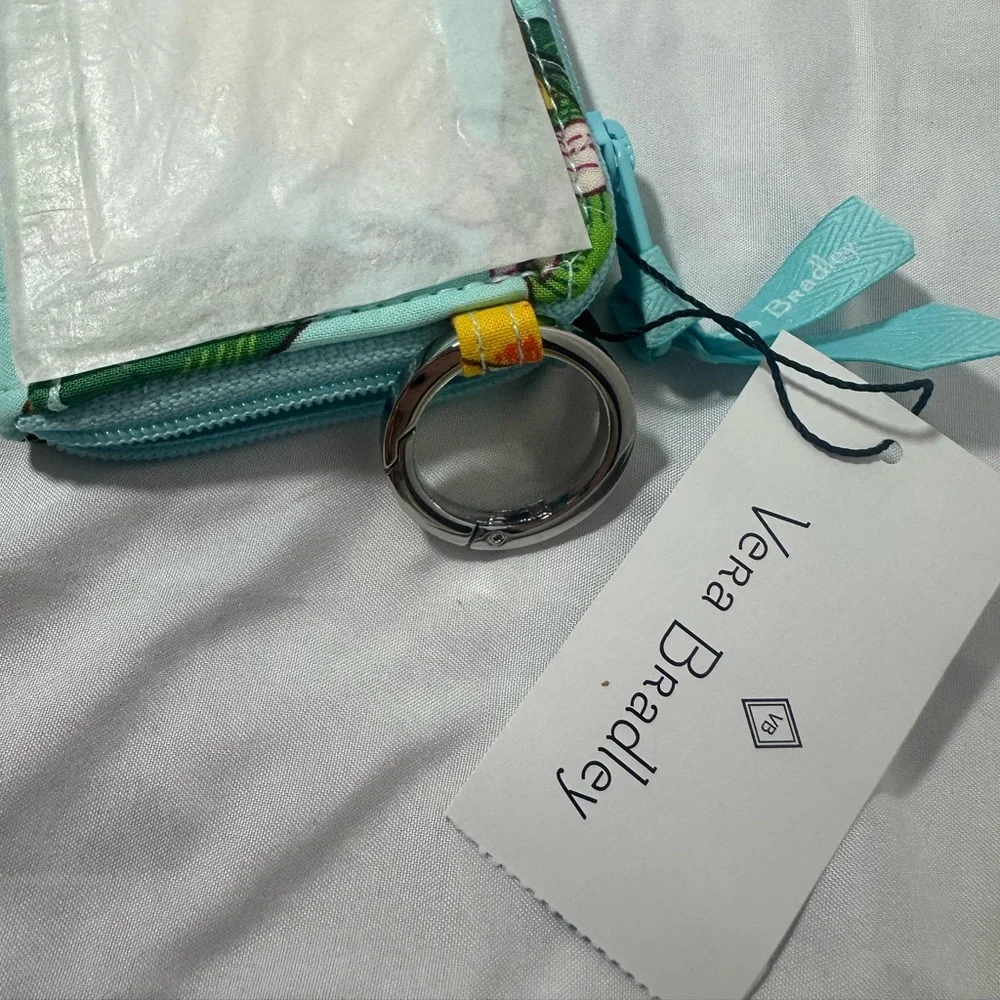 Vera Bradley | Petite Zip-Around Wallet w/RFID Protection | Lemon Grove | NWT - Picture 4 of 7